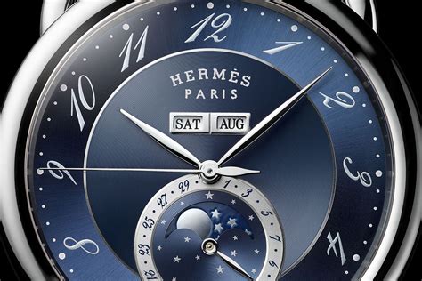 hermes blue moon|hermes arceau grande lune watch.